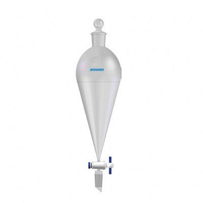 Funnel Separatory, Glass or PTFE stopper