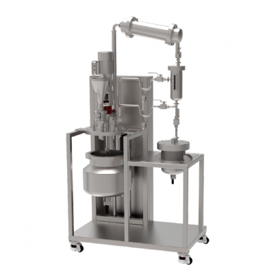 Atmospheric pressure and negative pressure reactor