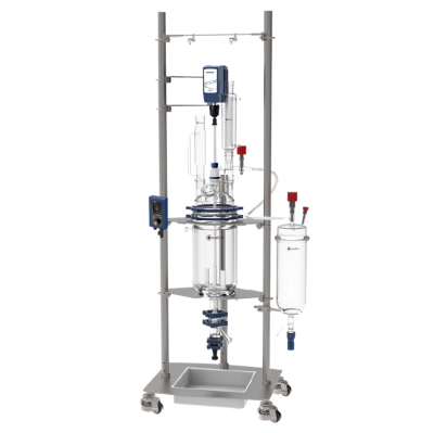 20L Process reactor, cylindrical, jacketed