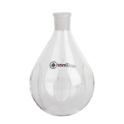 Evaporating flask for powder