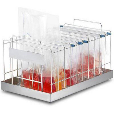 Rack for sterilization bags